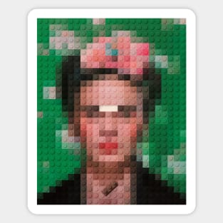 Lego of the unibrow Sticker